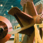 Radial and centrifugal fans ready for shipment.